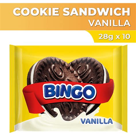 Bingo Cookie Sandwich .